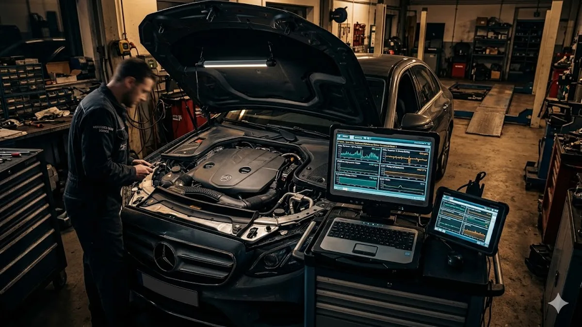 Mercedes AdBlue-Fehler P20EE: Bedeutung und Ursache