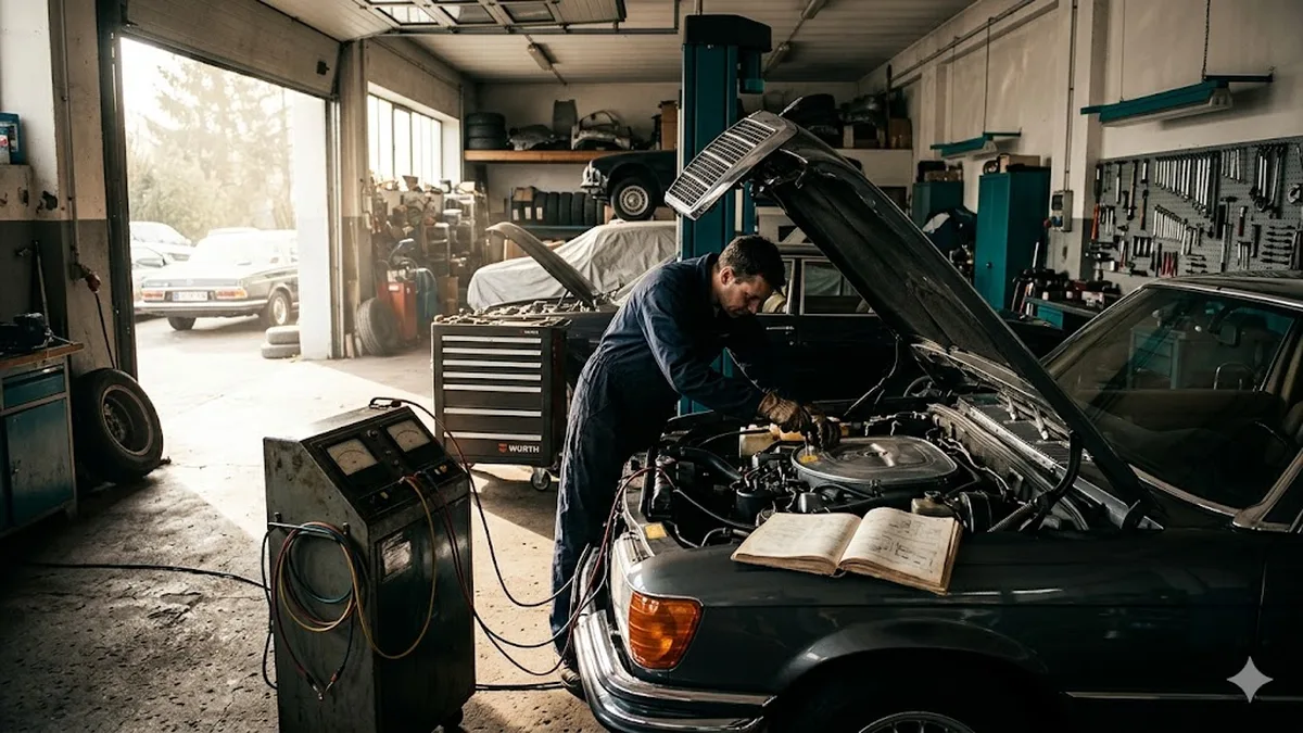Mercedes K-, KE- & D-Jetronic: Diagnose & Einstellung