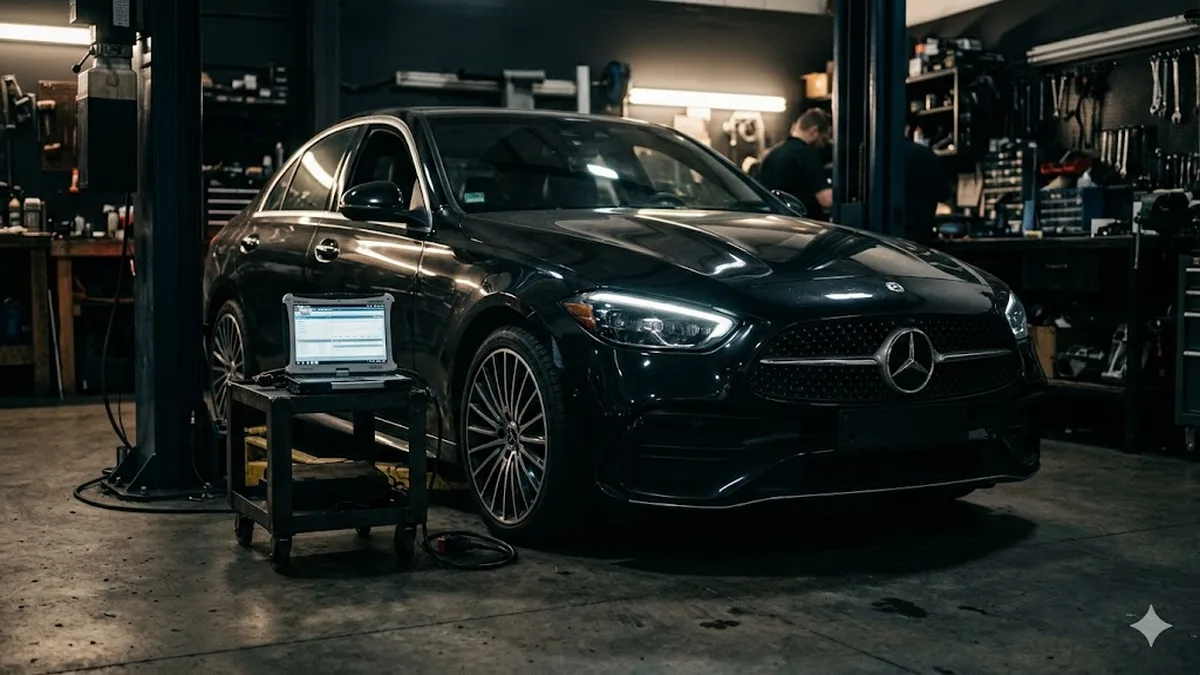 Mercedes Diagnose - Kosten, Ablauf und was XENTRY bringt