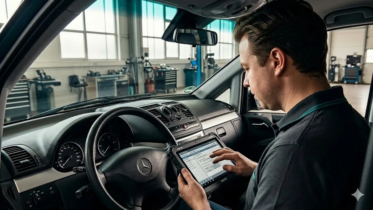 Mercedes Vito W639 – typische Probleme und XENTRY-Diagnose