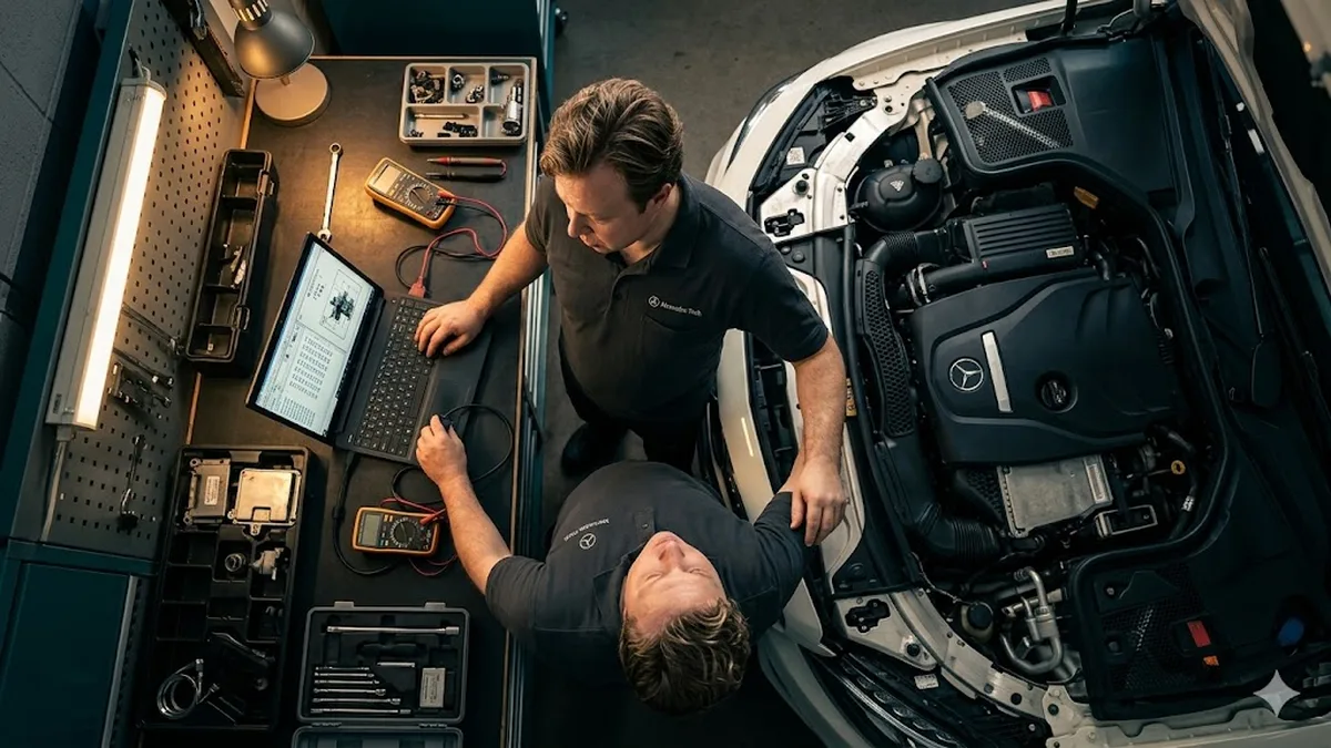 Mercedes FBS4: Was das Wegfahrsperren-System bedeutet