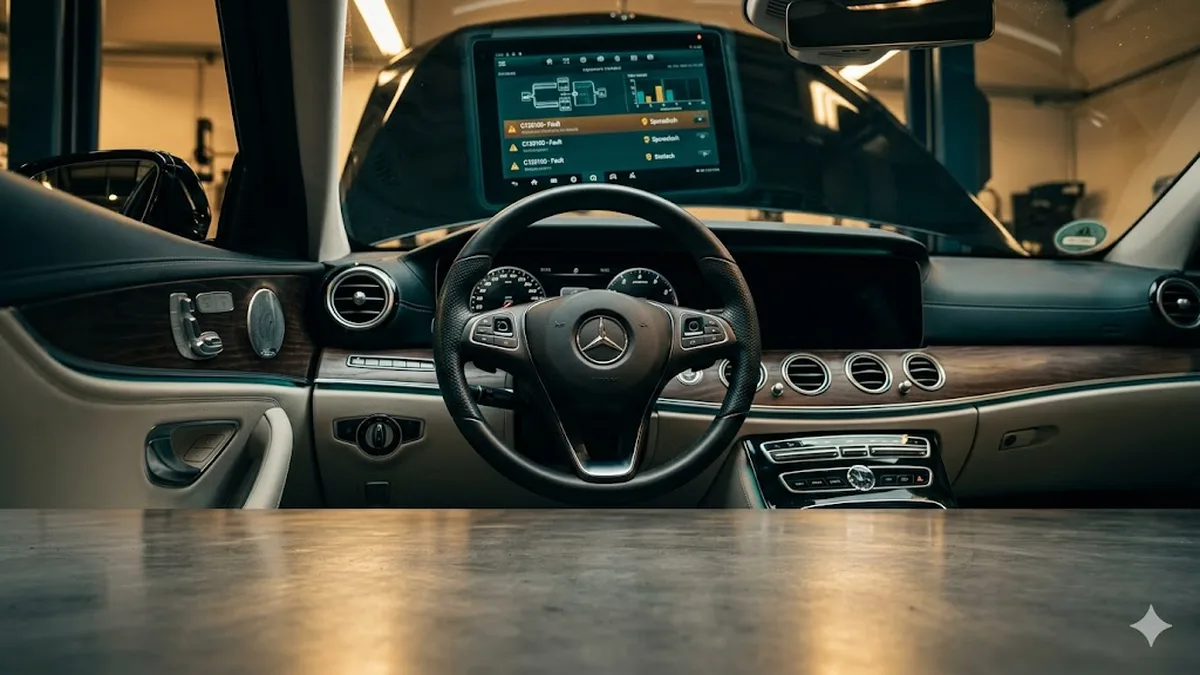 Mercedes Fehlerspeicher - sporadisch oder statisch deuten