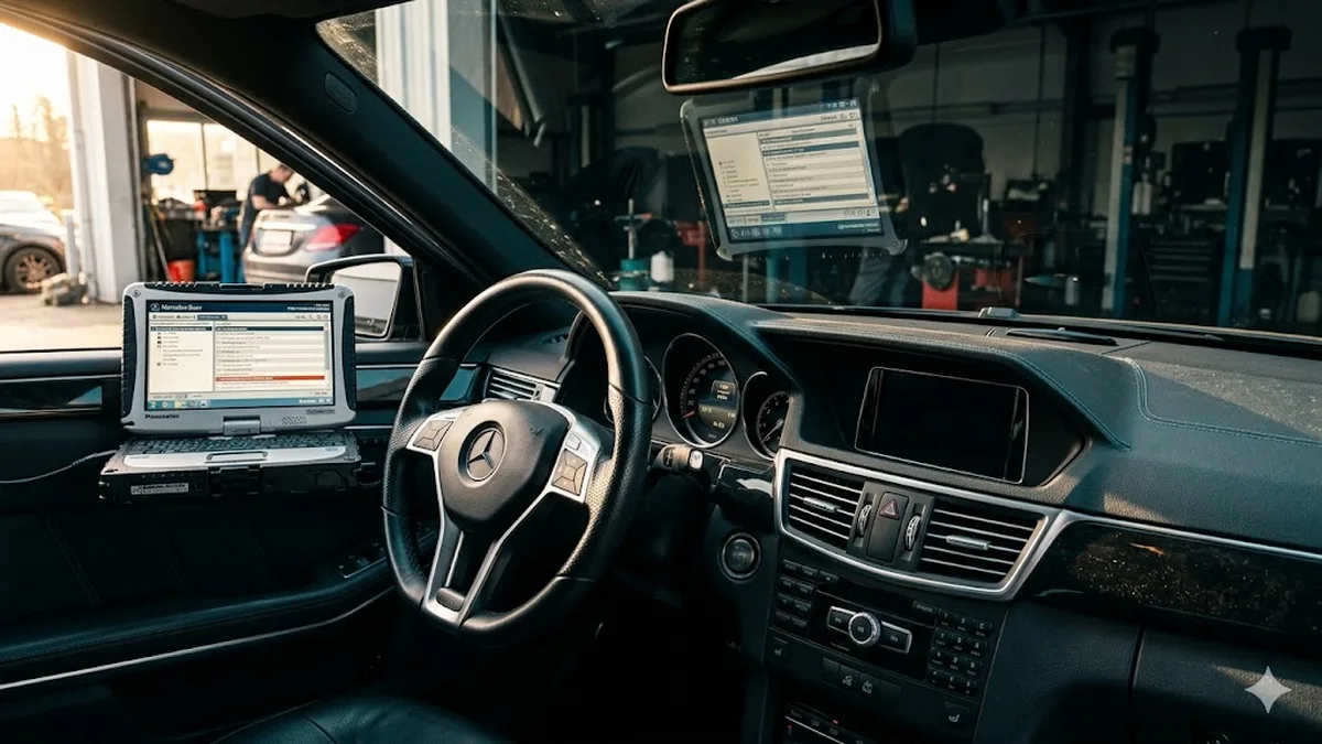 Mercedes SAM-Steuergerät defekt – Symptome und Diagnose