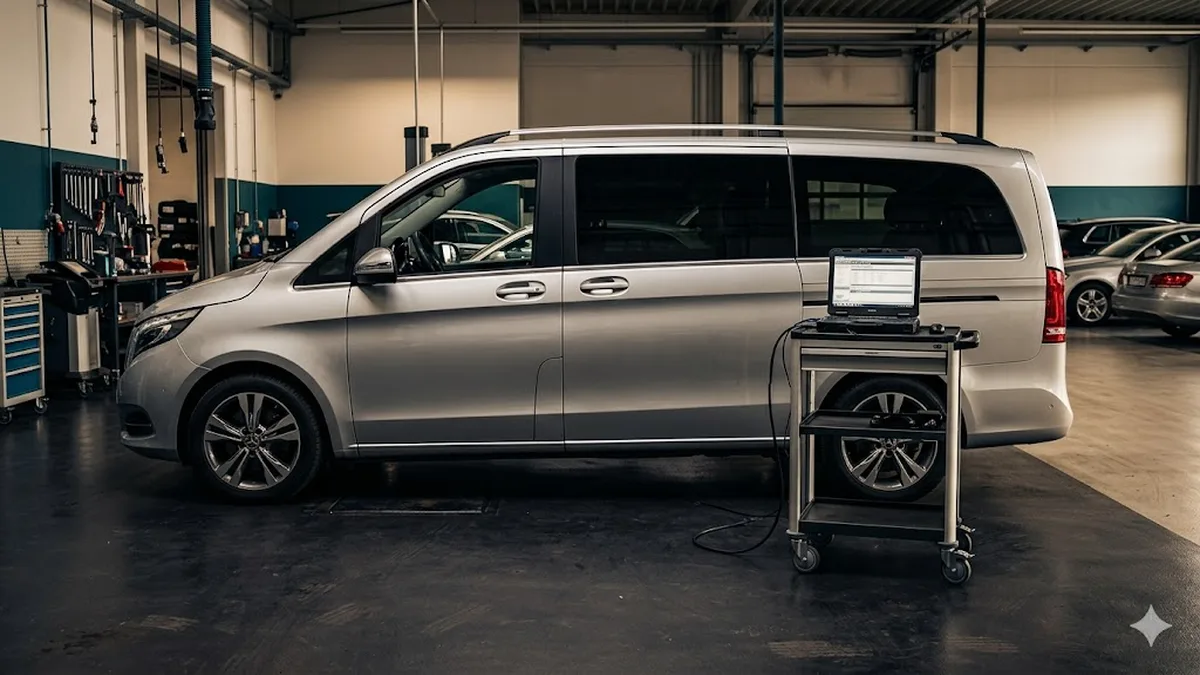 Mercedes Vito W447: Typische Probleme und XENTRY-Diagnose