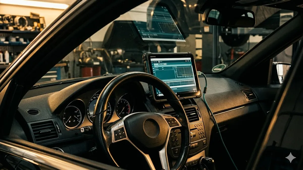Mercedes W204 C-Klasse: Schwachstellen mit XENTRY