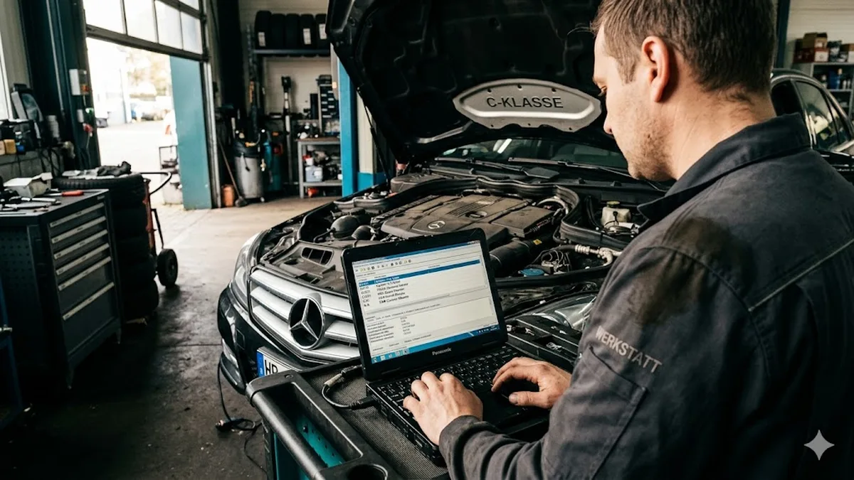 Mercedes W204 C-Klasse: Häufige Diagnose-Fälle