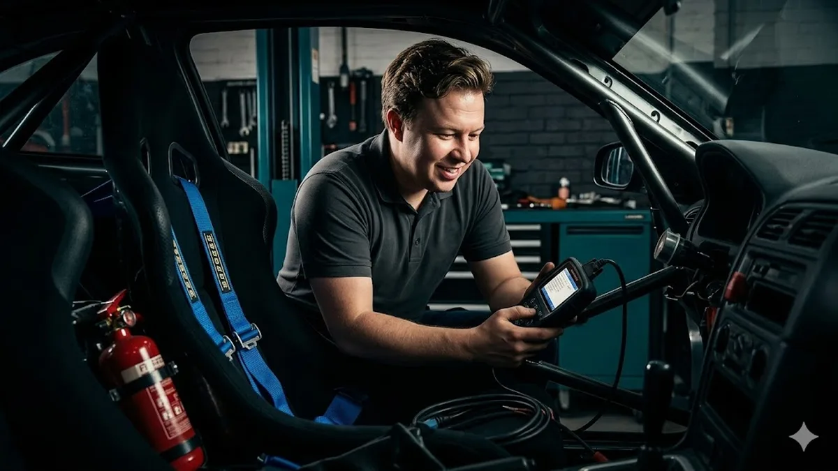 Fehlerspeicher nach dem Trackday auswerten