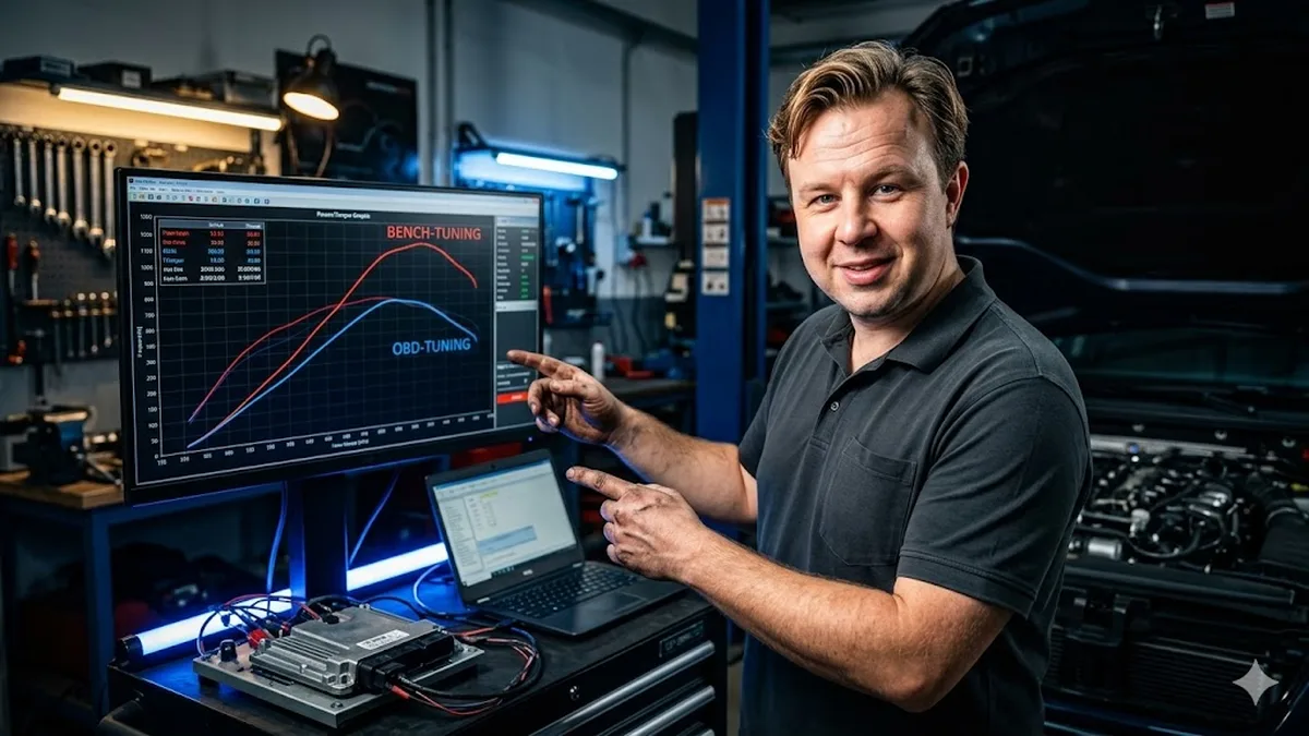 OBD-Tuning vs. Bench-Tuning: Der Unterschied erklärt