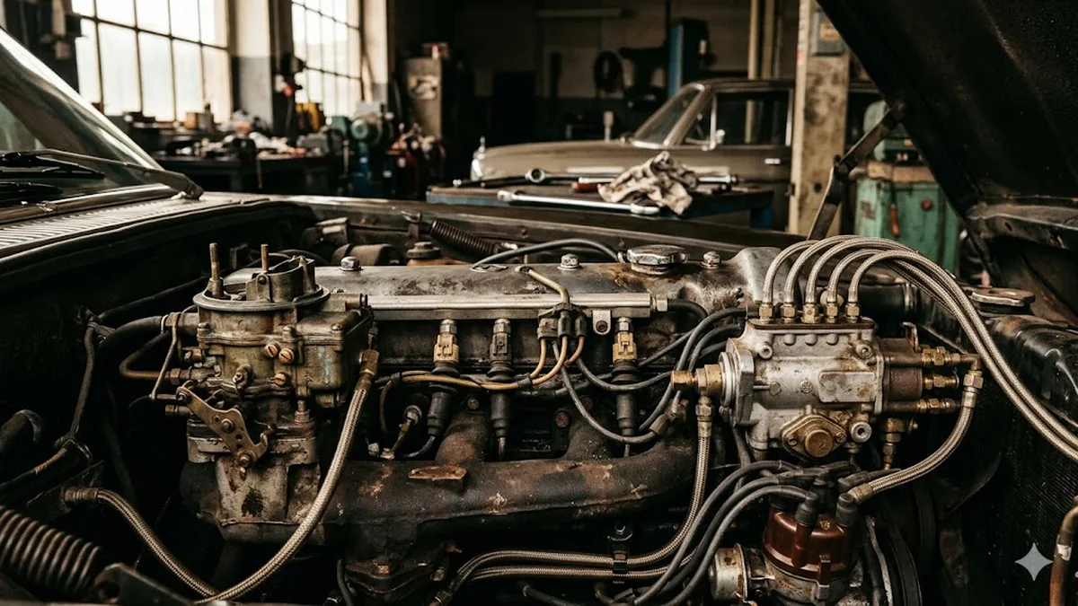 Oldtimer Kraftstoffsystem: Vergaser und Einspritzung