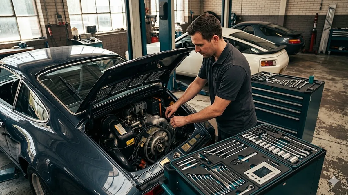 Porsche 911 & Transaxle: Luftgekühlt – Wartung & Pflege