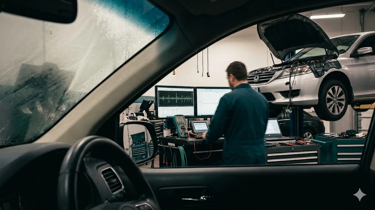SENT-Sensoren diagnostizieren: digitale Signale messen