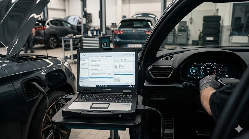 Cupra Formentor und Born: ODIS-Diagnose