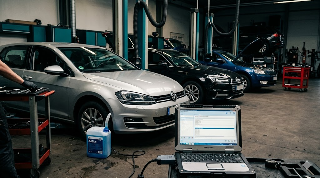 VW EA288: SCR-Kat und AdBlue-Probleme (ODIS)