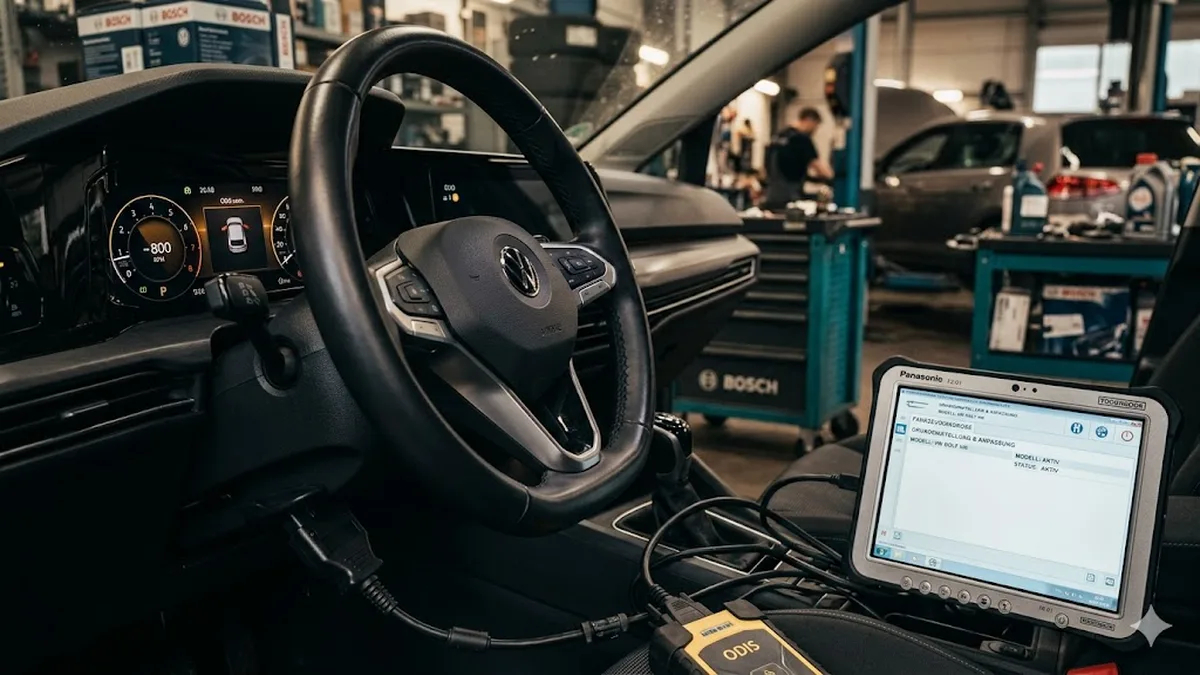 VW Grundeinstellung & Anpassung nach Reparatur (ODIS)