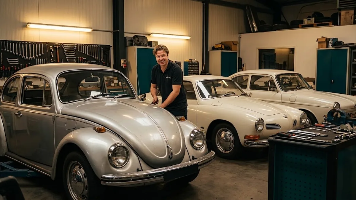 VW luftgekühlt: Käfer 1303, Type 3 & Karmann Ghia