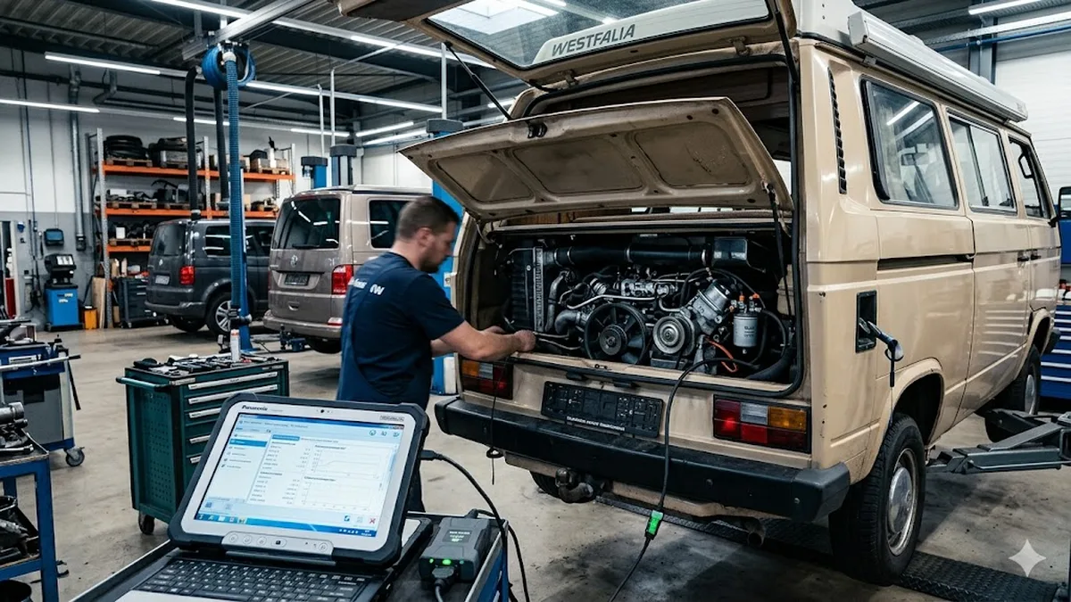 VW T3 Bulli: Wasserboxer, Diesel-Thermik & Westfalia