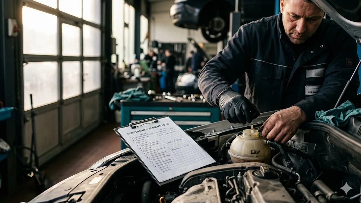 Wintercheck Familienauto: sicher durch den Winter