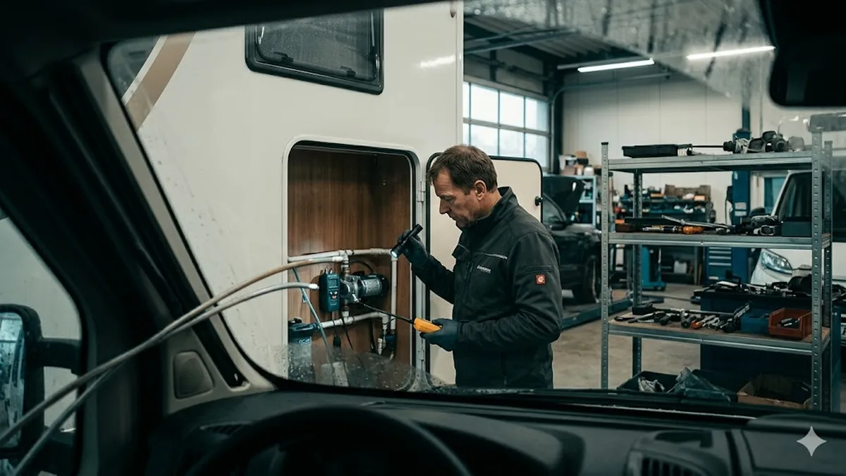 Wohnmobil-Aufbau: Feuchtigkeit früh erkennen und prüfen