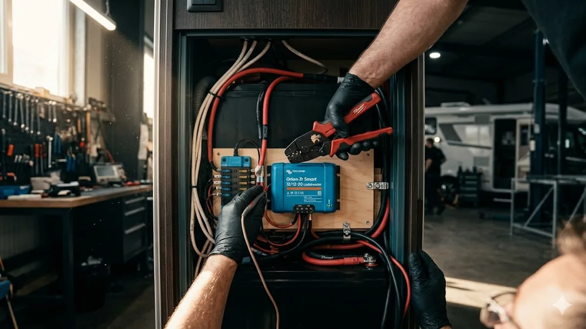 Wohnmobil auf Lithium umrüsten: Ladebooster richtig planen